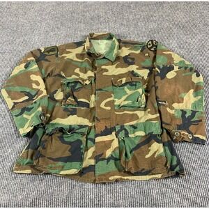 US Military Coat Mens M Woodland Combat Hot Weather Cavalry Vietnam Aviation